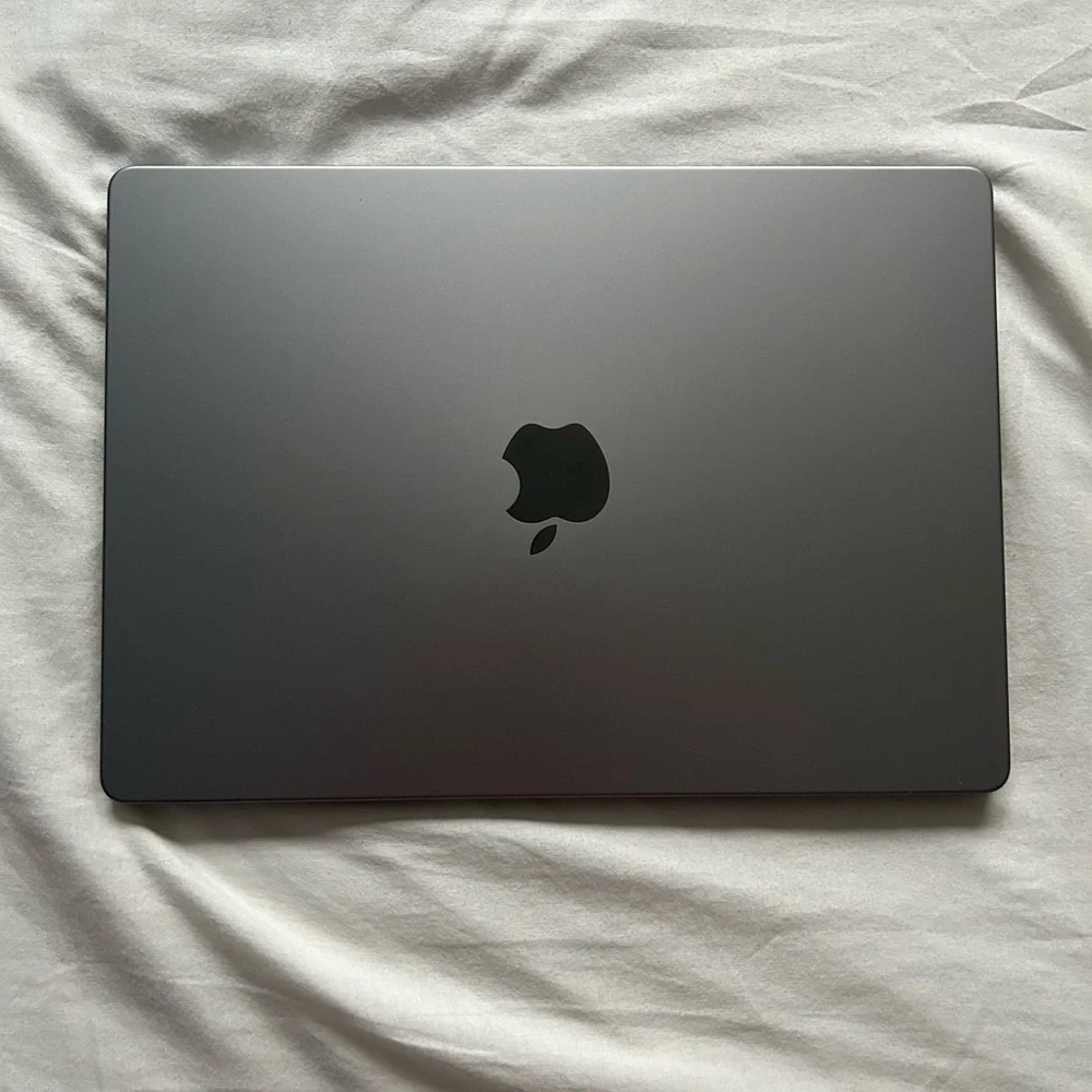 Apple Laptop in Sleek Gray Finish